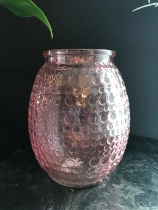 Pink bobble vase